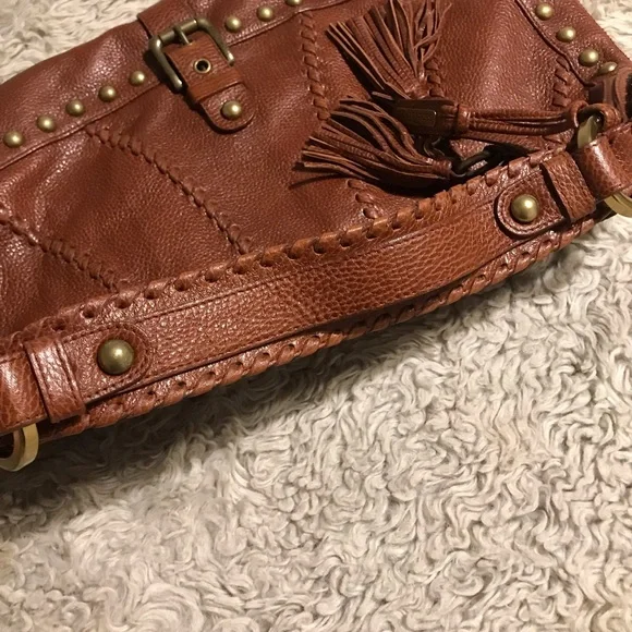 Isabella Fiore Leather Studded Purse - Picture 7 of 12